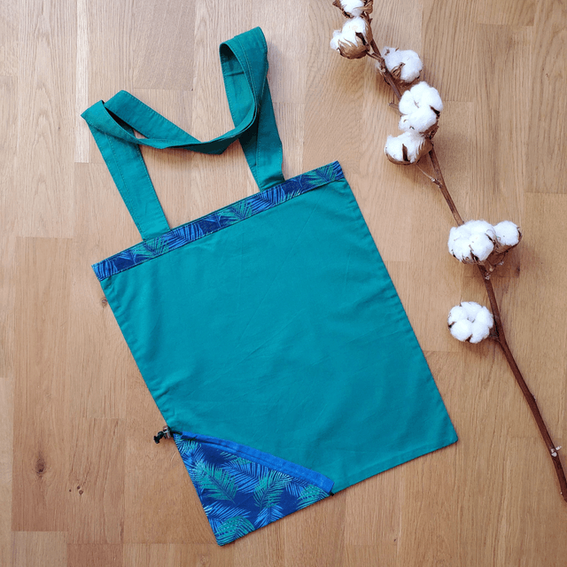 Tote bag Mimosa - Vert