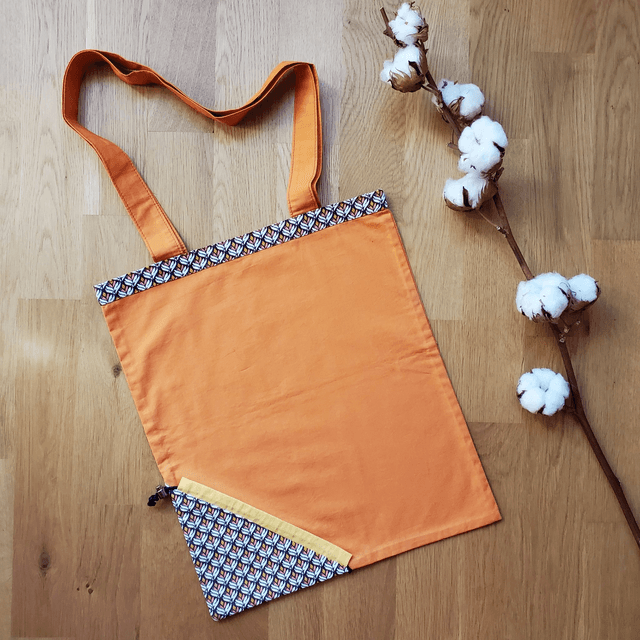 Tote bag Mimosa - Orange